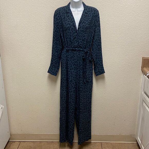 Rails Callen Leopard Jumpsuit Medium - Picture 1 of 6